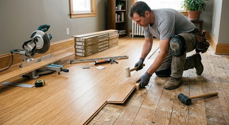Bamboo Flooring Installation in Prince Georges County, MD