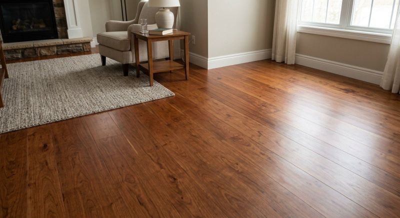 Cherry Floor Installation in Rockville, MD