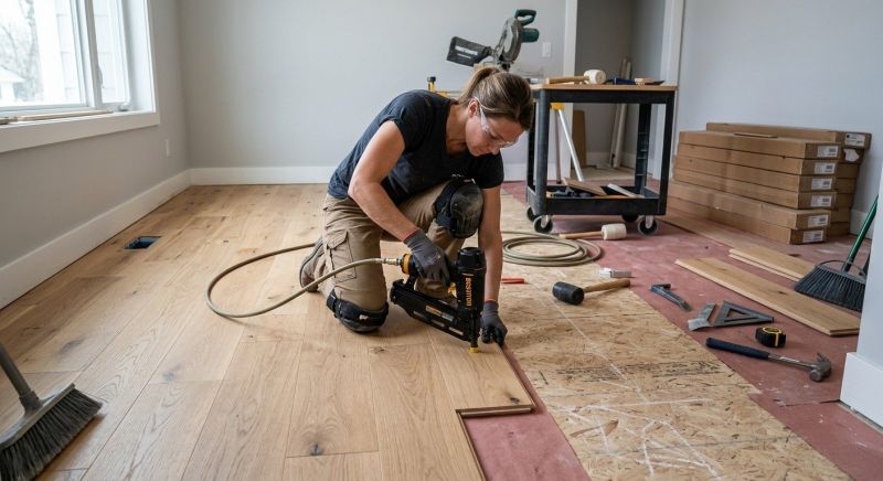 Hardwood Floor Installation in Deale, MD