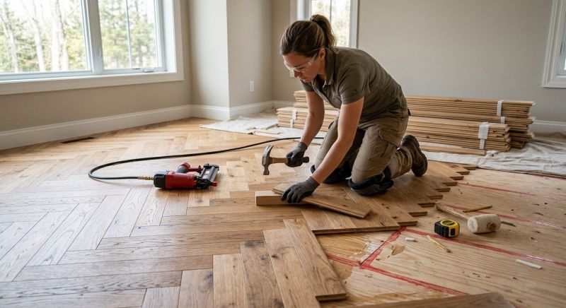 Hardwood Floor Installation in Dumfries, VA