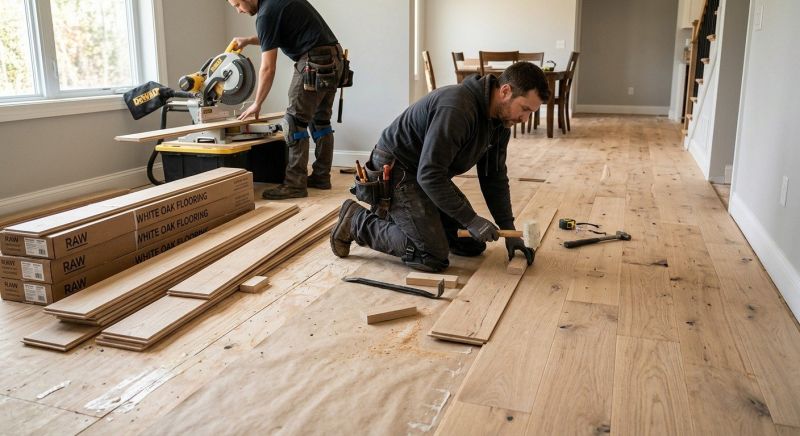 Hardwood Floor Installation in Dumfries, VA