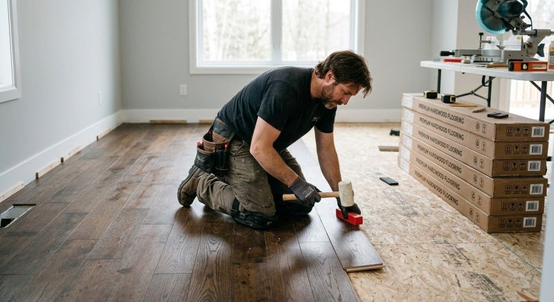 Hardwood Floor Installation in Huntingtown, MD