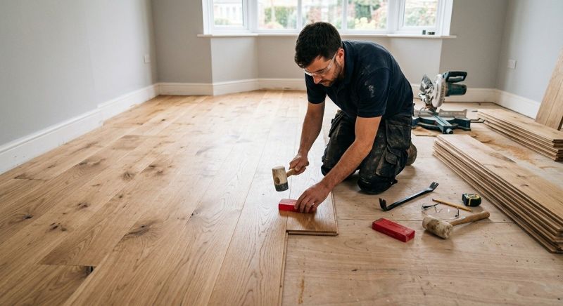 Hardwood Floor Installation in Takoma Park, MD