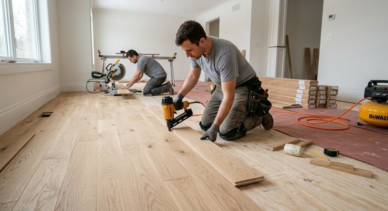 Hardwood Floor Installation in Vienna, VA