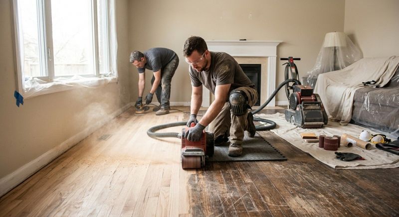 Hardwood Floor Renovation in Prince Georges County, MD