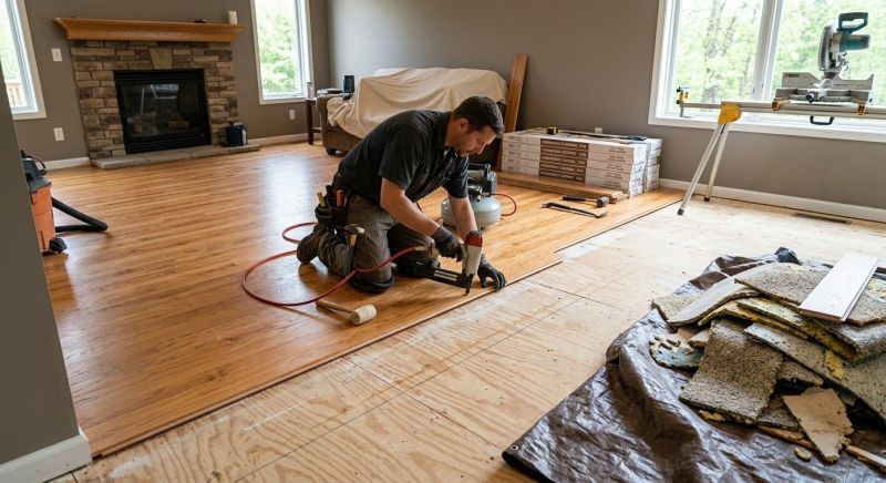 Hardwood Replacement in Clifton, VA