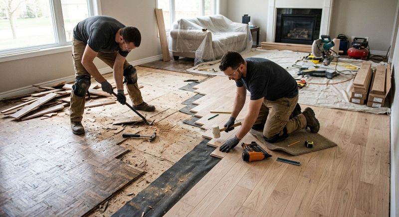Hardwood Replacement in Springfield, VA