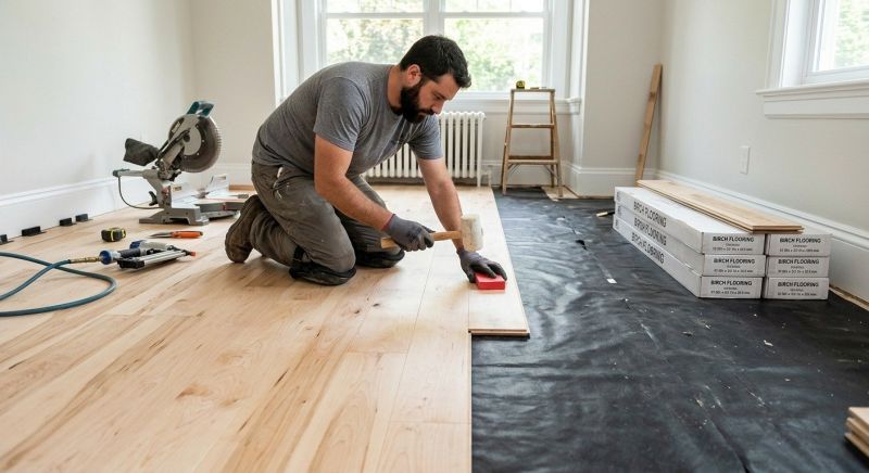 Maple Flooring Installation in Oakton, VA