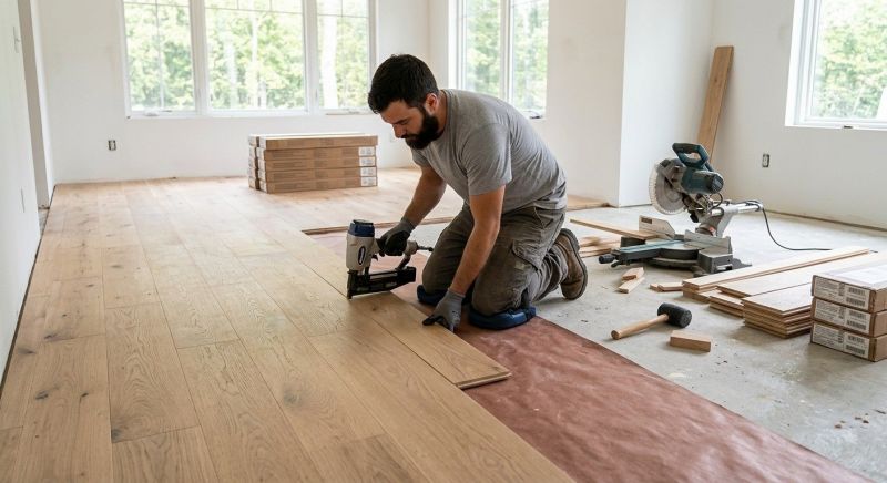 Oak Floor Installation in Capitol Heights, MD