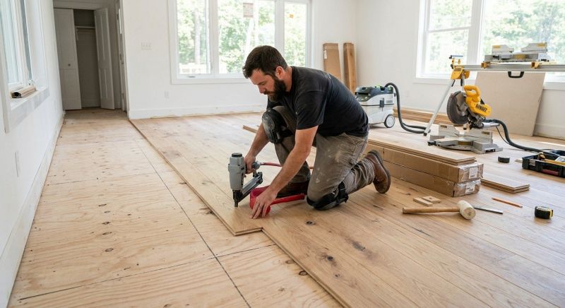 Oak Floor Installation in Vienna, VA