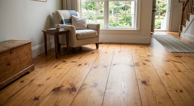 Pine Floor Installation in Prince Georges County, MD