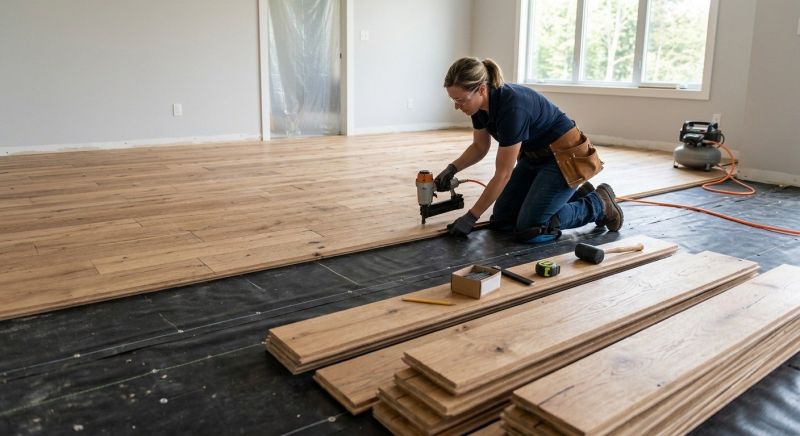 Plank Floor Installation in Prince Georges County, MD