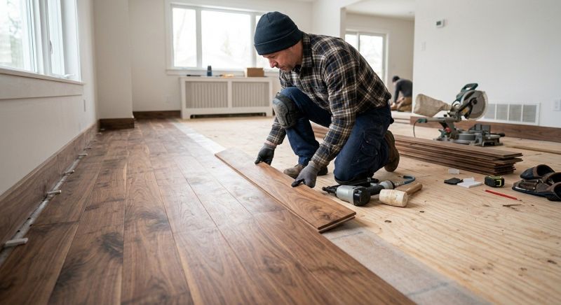 Wide Plank Floor Installation in Prince Georges County, MD