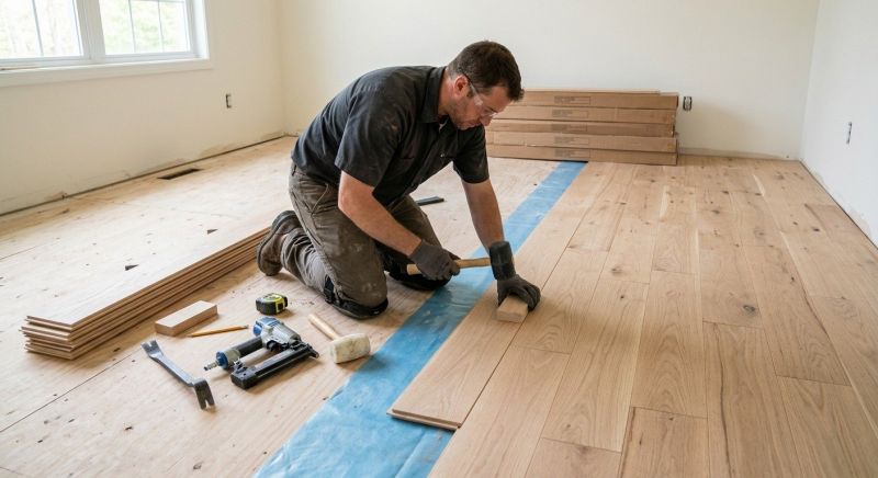 Wood Floor Replacement in Chevy Chase, MD