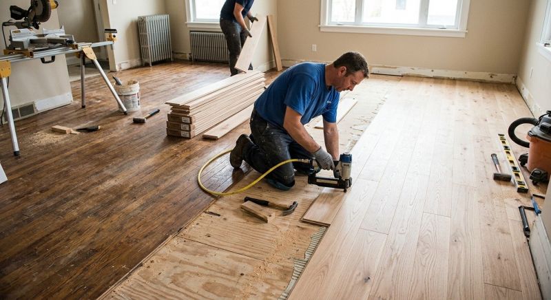 Wood Floor Replacement in Owings, MD