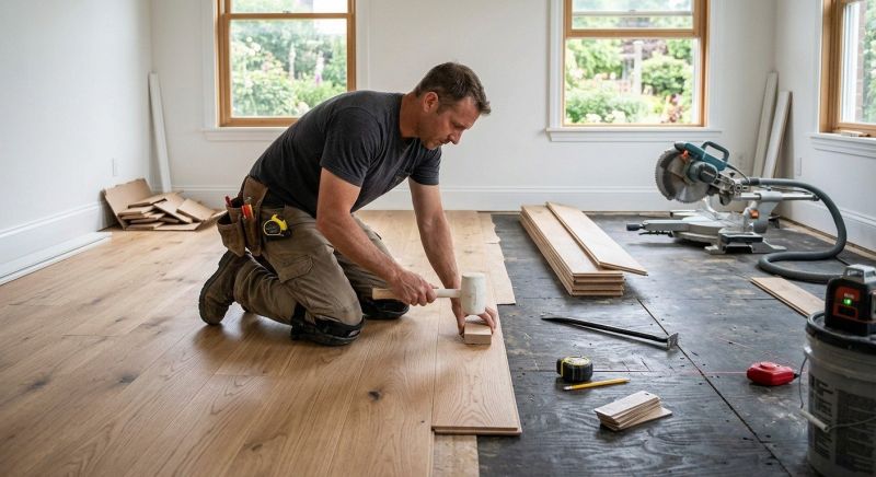 Wood Flooring Installation in Beltsville, MD