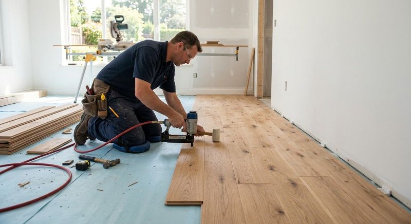 Wood Flooring Installation in Chesapeake Beach, MD