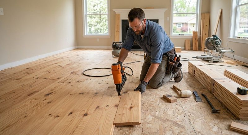 Wood Flooring Installation in Clinton, MD