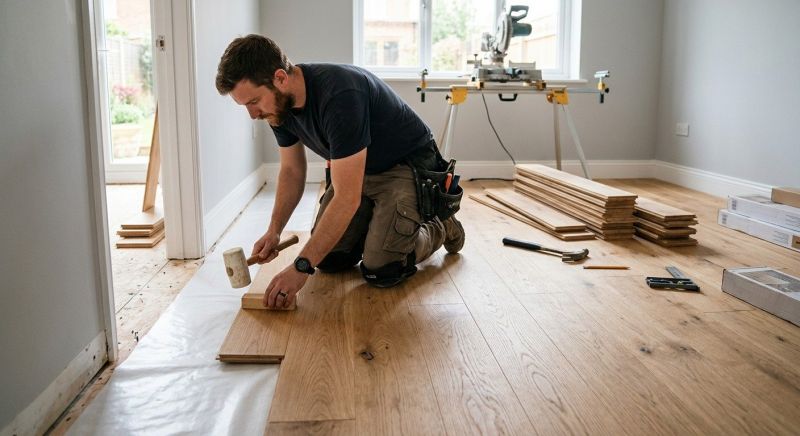 Wood Flooring Installation in Potomac, MD