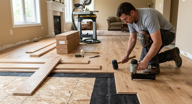 Wood Flooring Installation in Rockville, MD